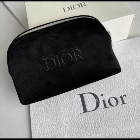 Dior Beaute Authentic Trousse Clutch Travel Pouch / Case Makeup Bag - Picture 2 of 6